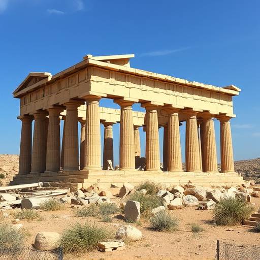 Il Tempio della Concordia nella Valle dei Templi ad Agrigento
